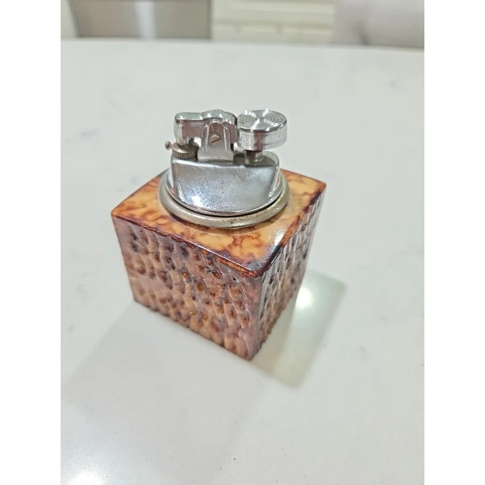 1960s Alabaster table lighter‎  by Romano Bianchi